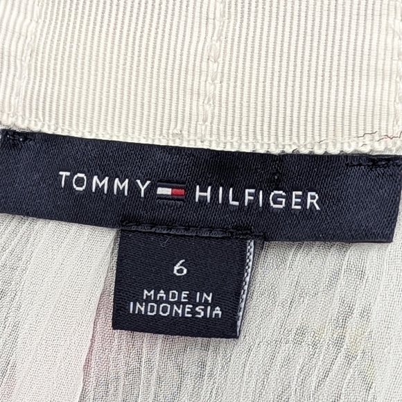 Tommy Hilfiger Women's (Size 6) Multicolored Floral Pleated Flowy A-Line Skirt - Picture 13 of 15